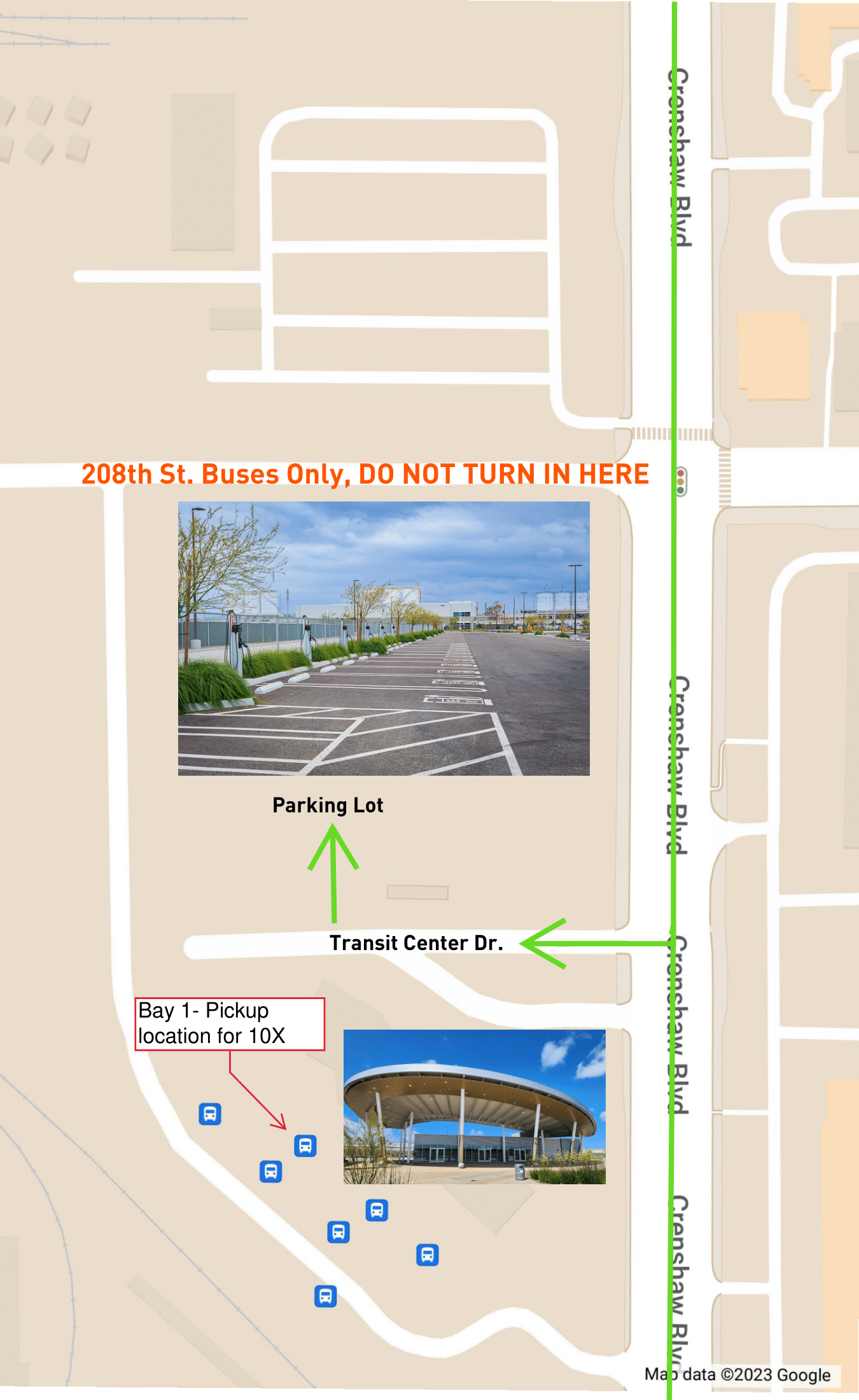 RTC Parking Map